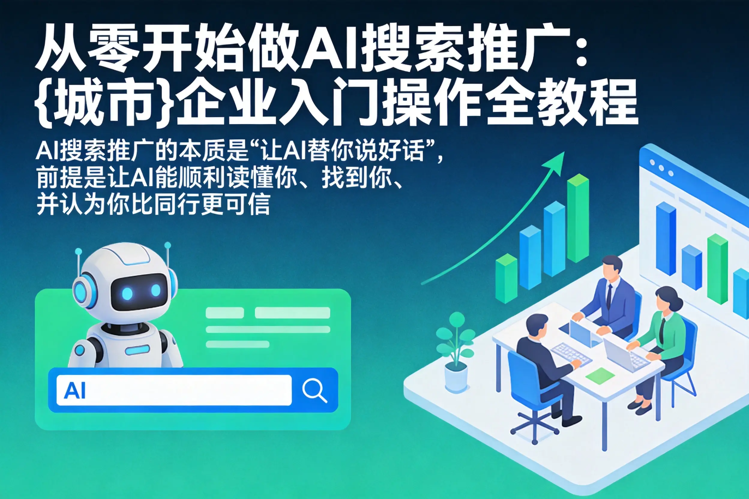 从零开始做AI搜索推广:鼎湖企业入门操作全教程